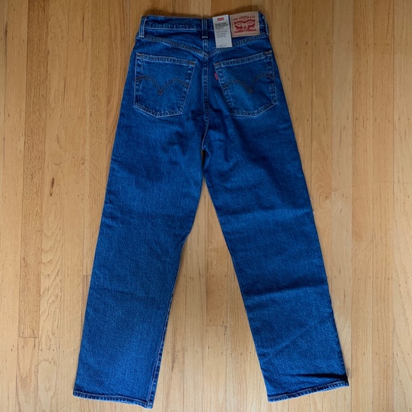 Levi’s Ribcage Straight Ankle Jeans Georgie - Picture 5 of 8